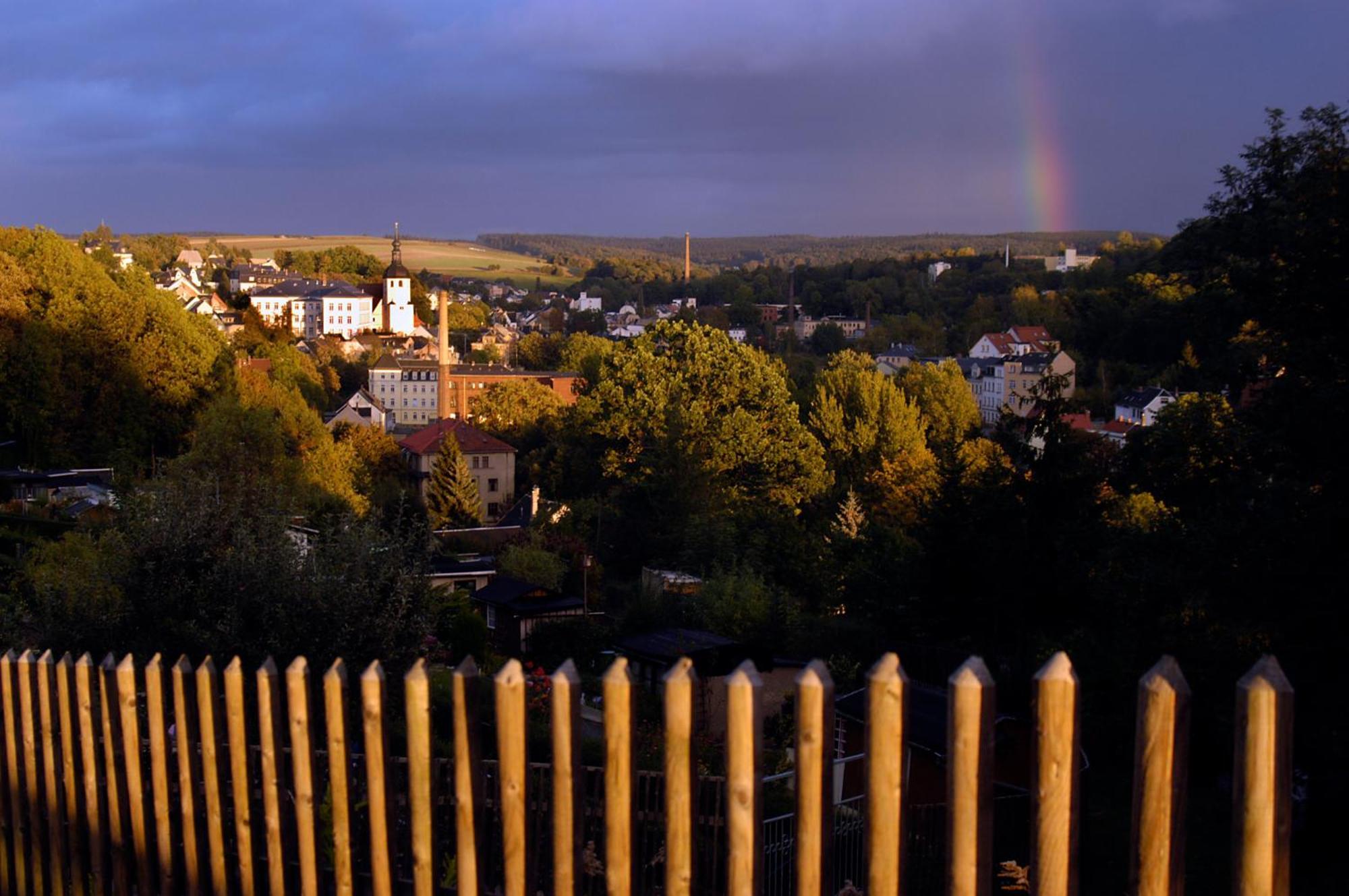 Hotel Am Park Reichenbach im Vogtland Esterno foto